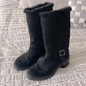 Women’s Kelly & Katie black suede boot